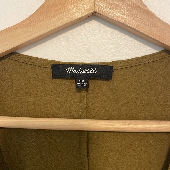 Madewell Women’s XS Full Button Down Sleeveless Tank Dress - Picture 3 of 8